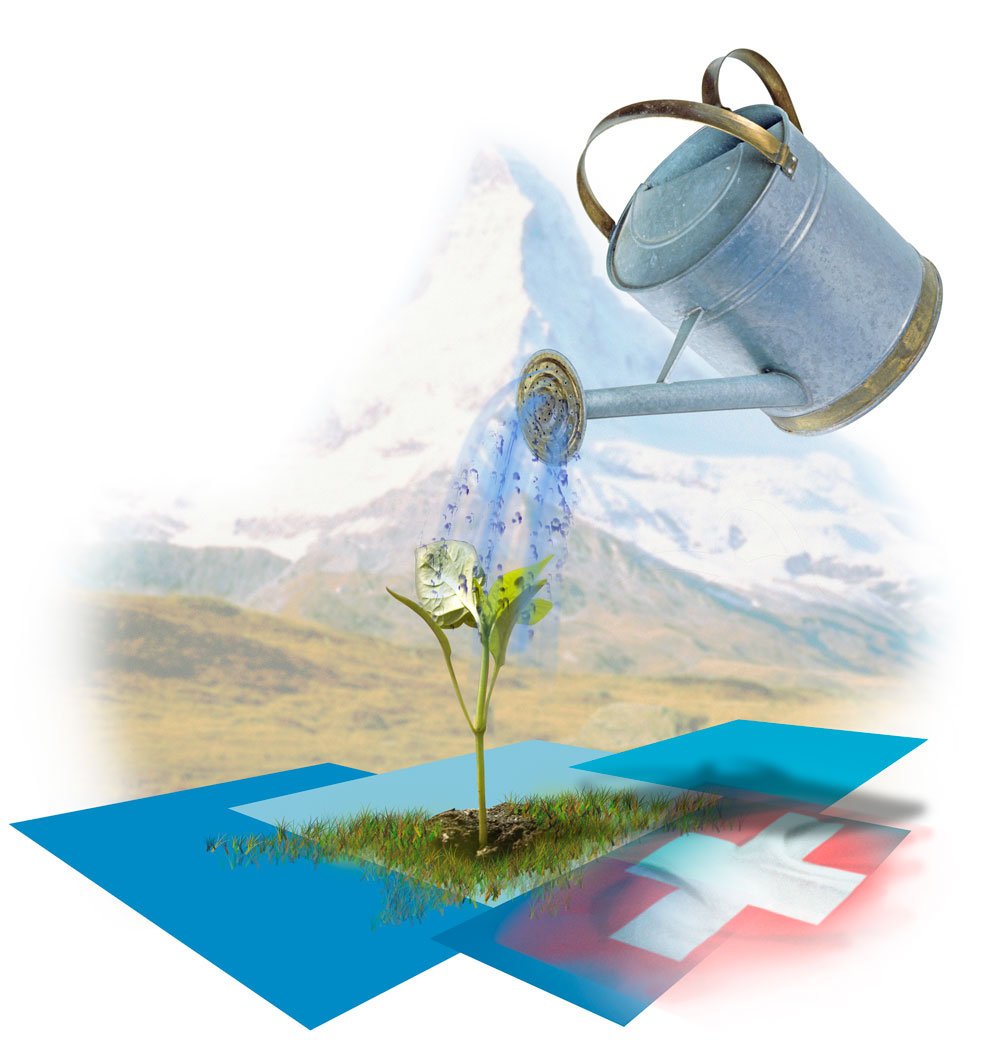 Encontrol Pflanze Giesskanne Matterhorn Web